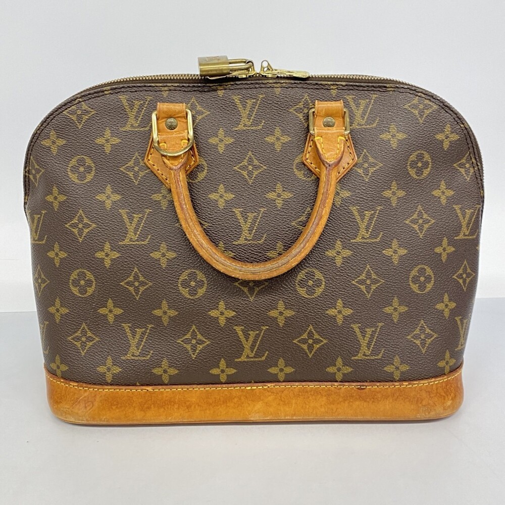 Louis Vuitton Alma Monogram Handbag M51130 Brown Women's - Picture 10 of 10